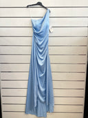 Vestito monospalla in raso Collin’s