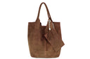 Borsa maxi scomoscia in vera pelle arianna Collin's