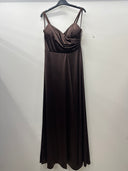Vestito in raso wrap Collin's