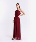 Vestito monospalla in tulle Collin’s