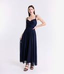 Vestito in tulle wrap Collin's