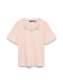 T-shirt con applicazioni Sif Vero Moda