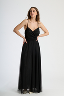 Vestito in tulle wrap Collin's