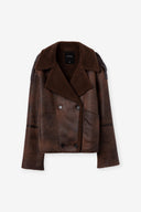Giacca eco montone Olive TIFFOSI