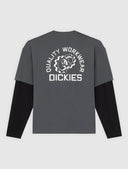 T-shirt con manica e stampa Payson Dickies
