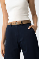 Pantaloni con cintura cinos Pepper Tiffosi
