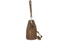 Borsa a secchiello scamosciato vera pelle Marzia Collin's