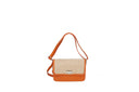Borsa a tracolla in vera pelle giada Collin's