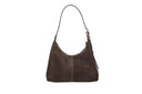 Borsa in vera pelle scamosciata Ofelia Collin's