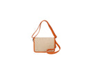Borsa a tracolla in vera pelle giada Collin's