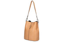 Borsa a tracolla secchiello in vera pelle sandra Collin's