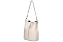 Borsa a tracolla secchiello in vera pelle sandra Collin's