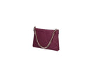 Borsa pochette in vera pelle con catena Esther Collin's