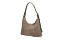 Borsa in vera pelle scamosciata Ofelia Collin's
