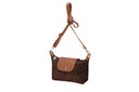 Borsa tracollina in vera pelle mimma Collin's