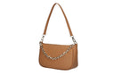Borsa a tracolla con catena in vera pelle kelly Collin's