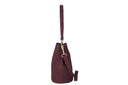 Borsa a secchiello scamosciato vera pelle Marzia Collin's