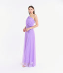 Vestito monospalla in tulle Collin’s