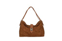 Borsa in vera pelle scamosciata Mareta Collin's