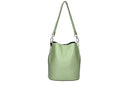 Borsa a tracolla secchiello in vera pelle sandra Collin's