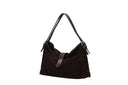 Borsa in vera pelle scamosciata Mareta Collin's