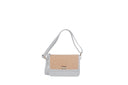 Borsa a tracolla in vera pelle giada Collin's