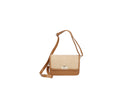 Borsa a tracolla in vera pelle giada Collin's