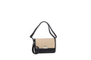 Borsa a tracolla in vera pelle giada Collin's