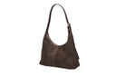 Borsa in vera pelle scamosciata Ofelia Collin's