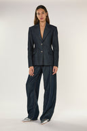 Blazer in denim an5546 Glamorous
