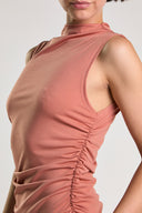 Vestito con arricciatura an5619