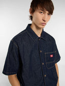 Camicia manica corta in denim Dickies