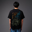T-shirt Starters Evolution Pokemon Dolly Noire