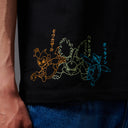 T-shirt Starters Evolution Pokemon Dolly Noire