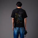 T-shirt Eevee Evolution Pokemon Dolly Noire