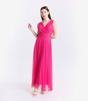 Vestito in tulle spalla larga 3584