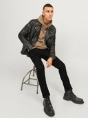 Jeans slim fit nero 816 Glenn Jack&Jones