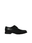 Scarpa stringata in pelle nera Oslo Jack&Jones