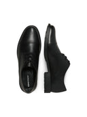 Scarpa stringata in pelle nera Oslo Jack&Jones