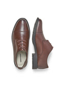 Scarpa stringata in pelle testa di moro Oslo Jack&Jones