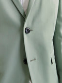 Completo slim giacca e pantalone verde Franco Jack&Jones