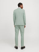 Completo slim giacca e pantalone verde Franco Jack&Jones