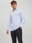 Camicia elegante slim azzurra Parker Jack&Jones