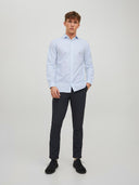 Camicia elegante slim azzurra Parker Jack&Jones