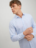 Camicia elegante slim azzurra Parker Jack&Jones