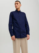 Camicia elegante slim blu navy Parker Jack&Jones