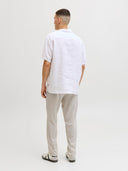 Pantalone misto lino tapered fit Breeze Jack&Jones