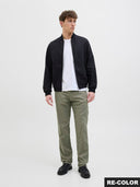 Pantalone misto lino relaxed kane Jack&Jones