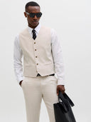 Gilet completo misto lino Martin Jack&Jones