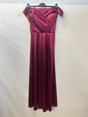 Vestito in raso con manica Collin's